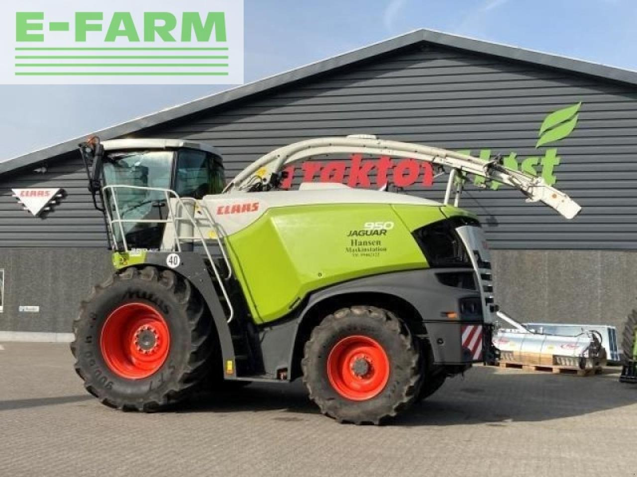 CLAAS jaguar 950 - Принадлежност за силажокомбайн: снимка 2 CLAAS jaguar 950 - Принадлежност за силажокомбайн: снимка 2