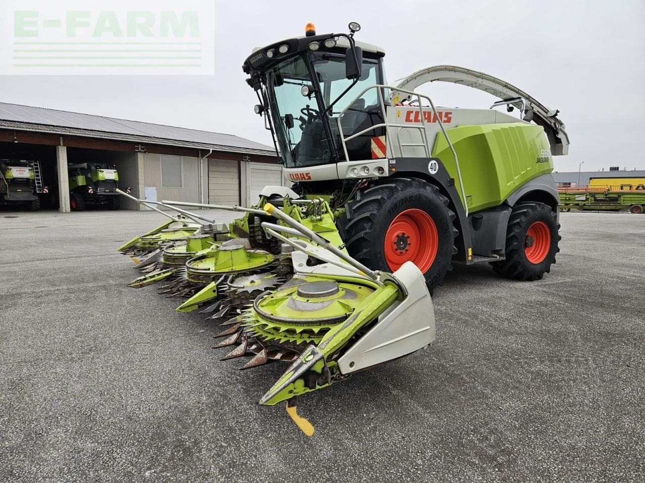 CLAAS jaguar 960 - Силажокомбайн: снимка 1 CLAAS jaguar 960 - Силажокомбайн: снимка 1