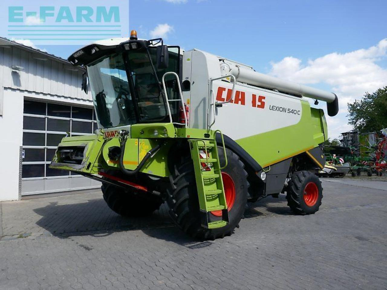 CLAAS lexion 540 c - Зърнокомбайн: снимка 1 CLAAS lexion 540 c - Зърнокомбайн: снимка 1