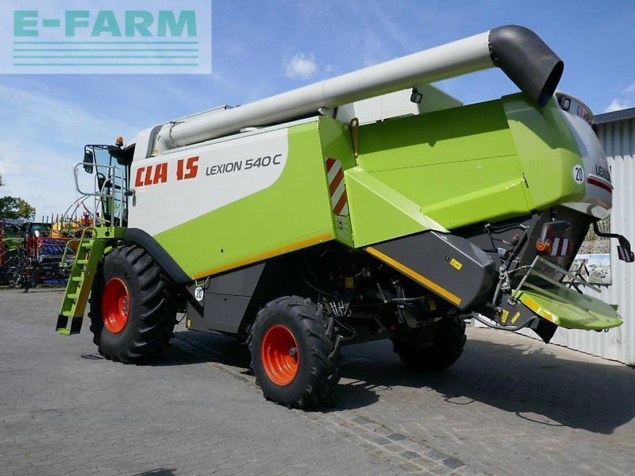 CLAAS lexion 540 c - Зърнокомбайн: снимка 5 CLAAS lexion 540 c - Зърнокомбайн: снимка 5