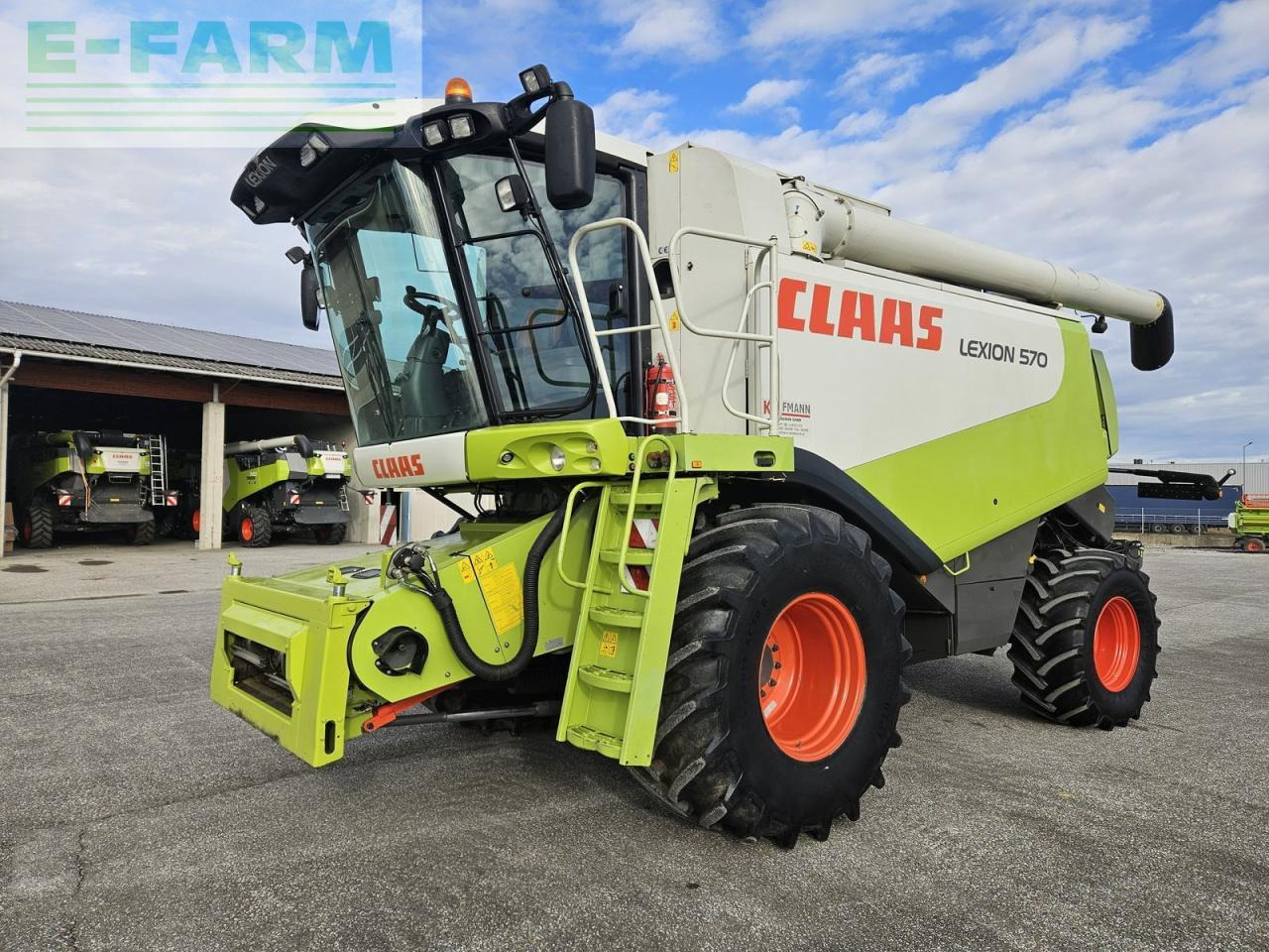 CLAAS lexion 570 - Зърнокомбайн: снимка 1 CLAAS lexion 570 - Зърнокомбайн: снимка 1