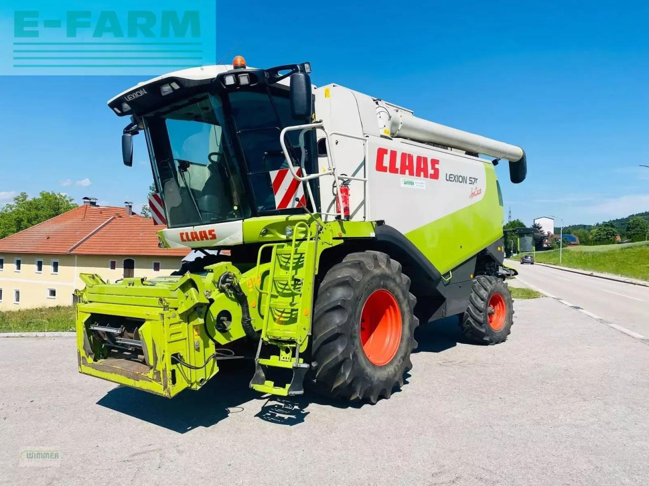 CLAAS lexion 570 montana - Зърнокомбайн: снимка 1 CLAAS lexion 570 montana - Зърнокомбайн: снимка 1