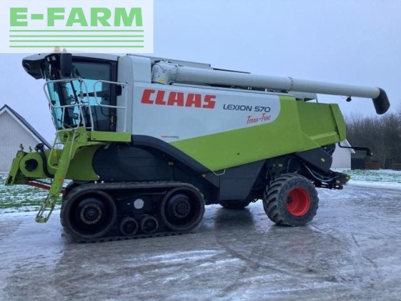 CLAAS lexion 570 tt 4-wd - Зърнокомбайн: снимка 2 CLAAS lexion 570 tt 4-wd - Зърнокомбайн: снимка 2