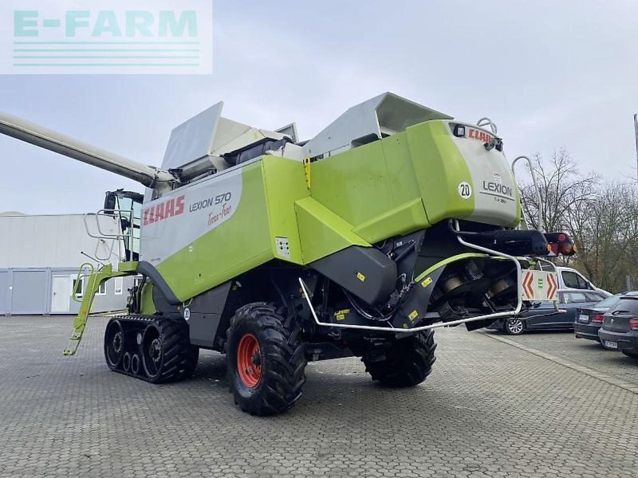 CLAAS lexion 570 tt mit v900+tw - Зърнокомбайн: снимка 3 CLAAS lexion 570 tt mit v900+tw - Зърнокомбайн: снимка 3