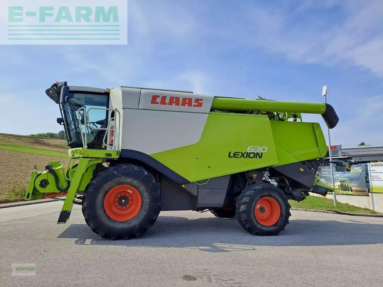 CLAAS lexion 630 - allrad - Зърнокомбайн: снимка 3 CLAAS lexion 630 - allrad - Зърнокомбайн: снимка 3