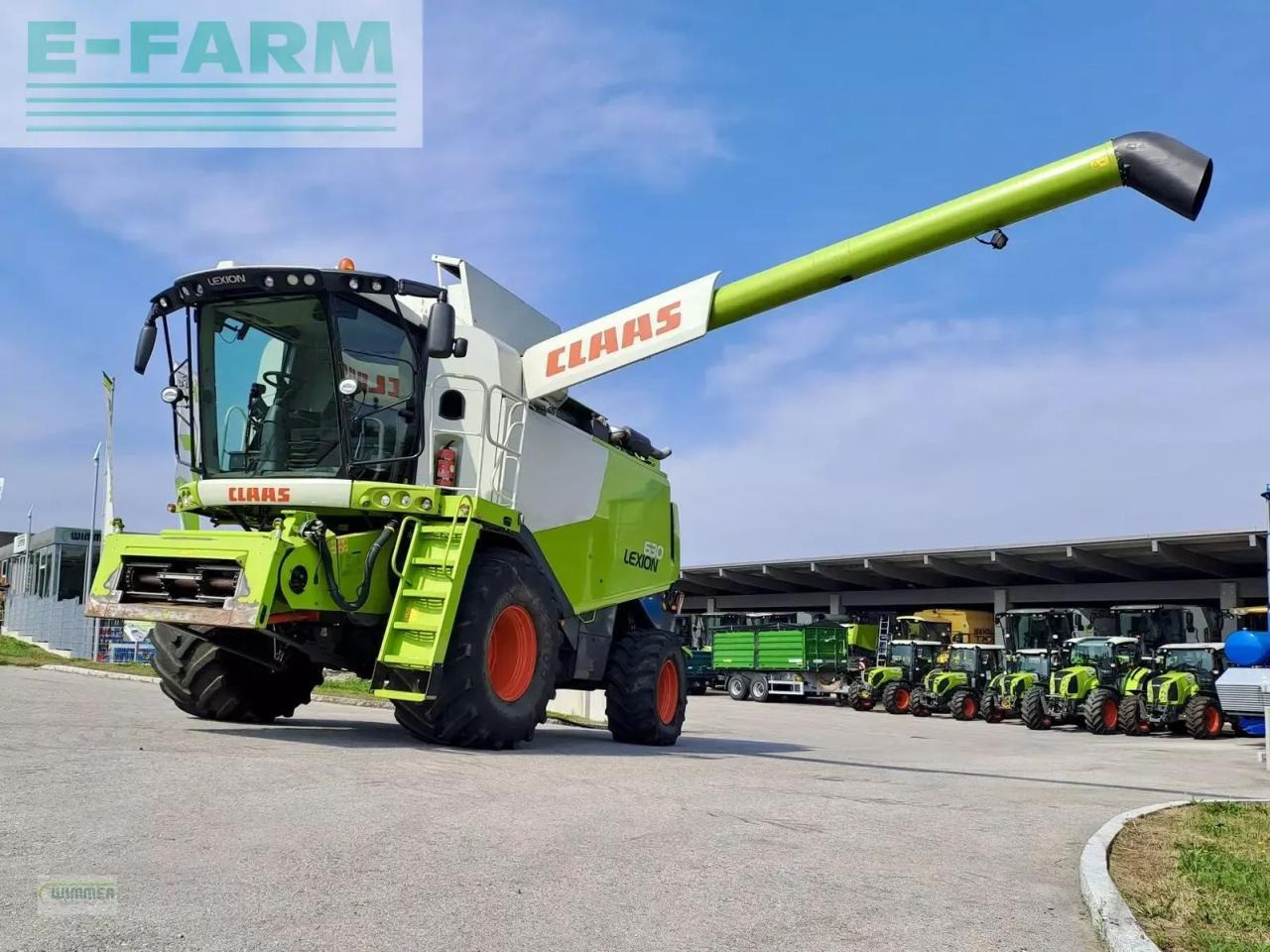 CLAAS lexion 630 - allrad - Зърнокомбайн: снимка 2 CLAAS lexion 630 - allrad - Зърнокомбайн: снимка 2