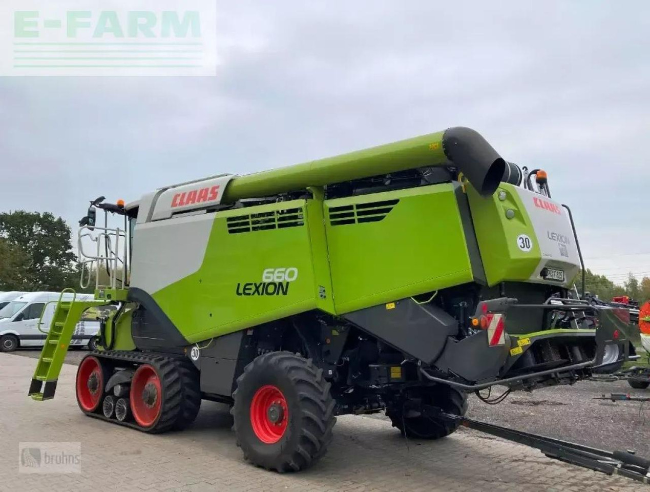CLAAS lexion 660 tt mit vario 930 - Зърнокомбайн: снимка 5 CLAAS lexion 660 tt mit vario 930 - Зърнокомбайн: снимка 5