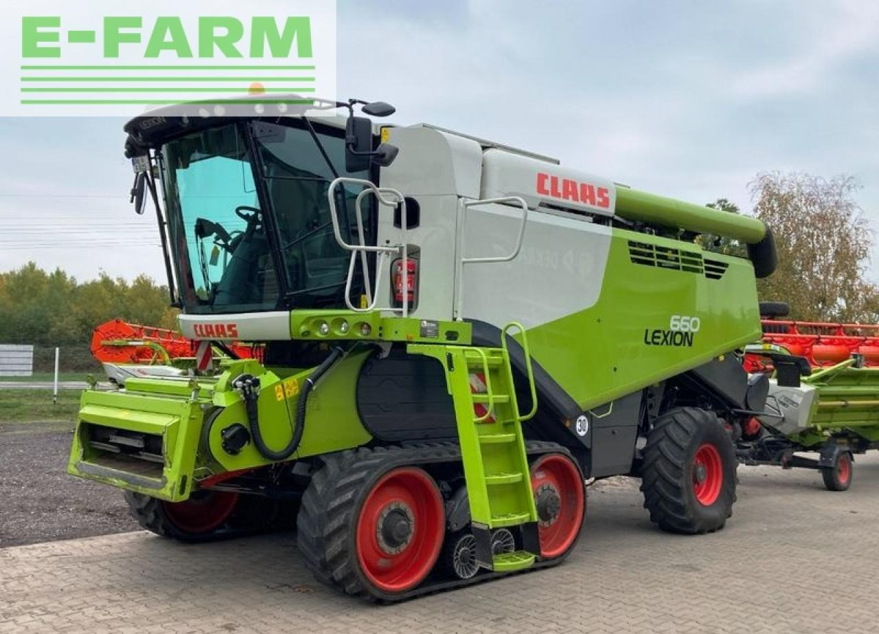 CLAAS lexion 660 tt mit vario 930 - Зърнокомбайн: снимка 2 CLAAS lexion 660 tt mit vario 930 - Зърнокомбайн: снимка 2