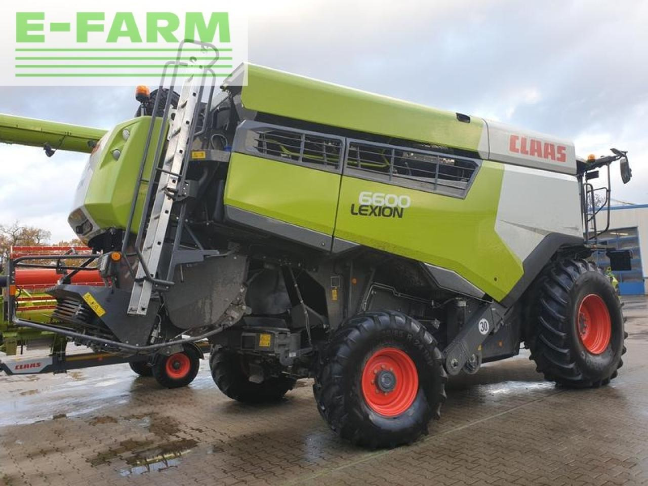 CLAAS lexion 6600 +vario 930 - Зърнокомбайн: снимка 3 CLAAS lexion 6600 +vario 930 - Зърнокомбайн: снимка 3