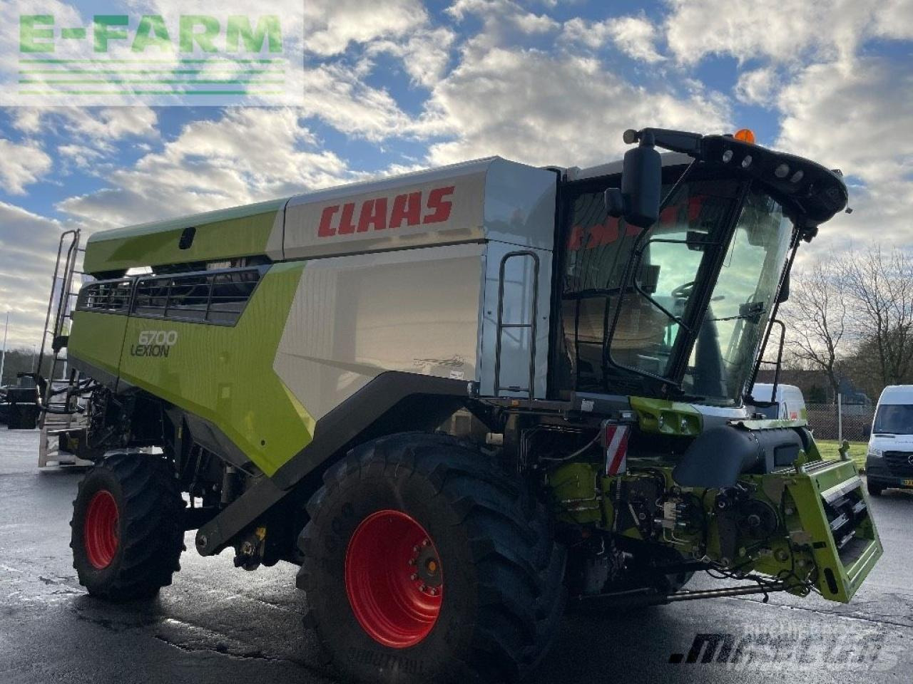Зърнокомбайн CLAAS lexion 6700: снимка 6