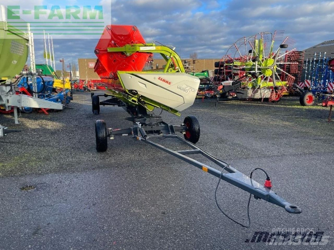 Зърнокомбайн CLAAS lexion 6700: снимка 12