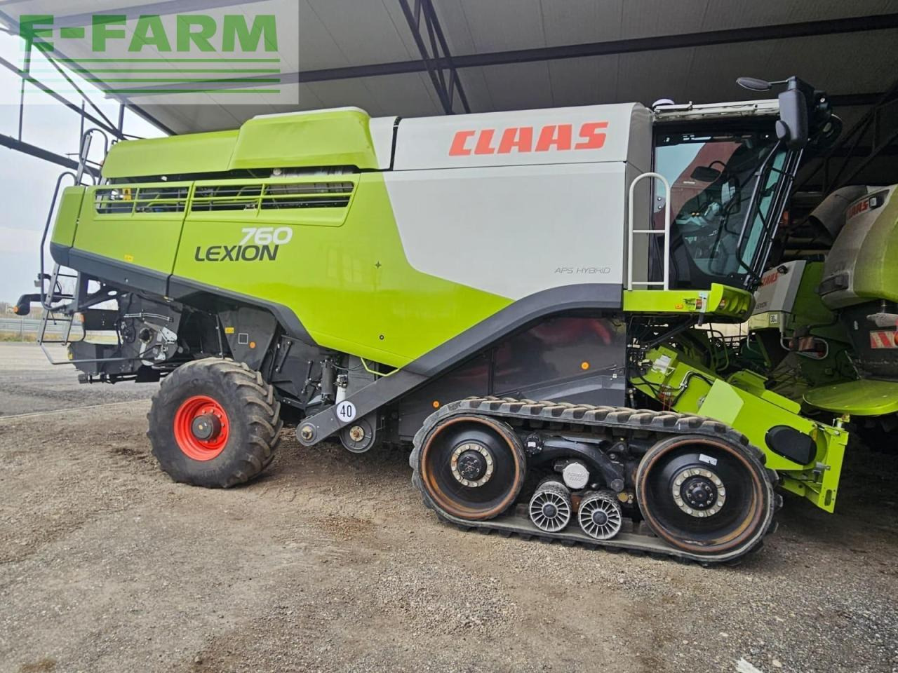 CLAAS lexion 760 terra trac (stage iv) - Зърнокомбайн: снимка 2 CLAAS lexion 760 terra trac (stage iv) - Зърнокомбайн: снимка 2