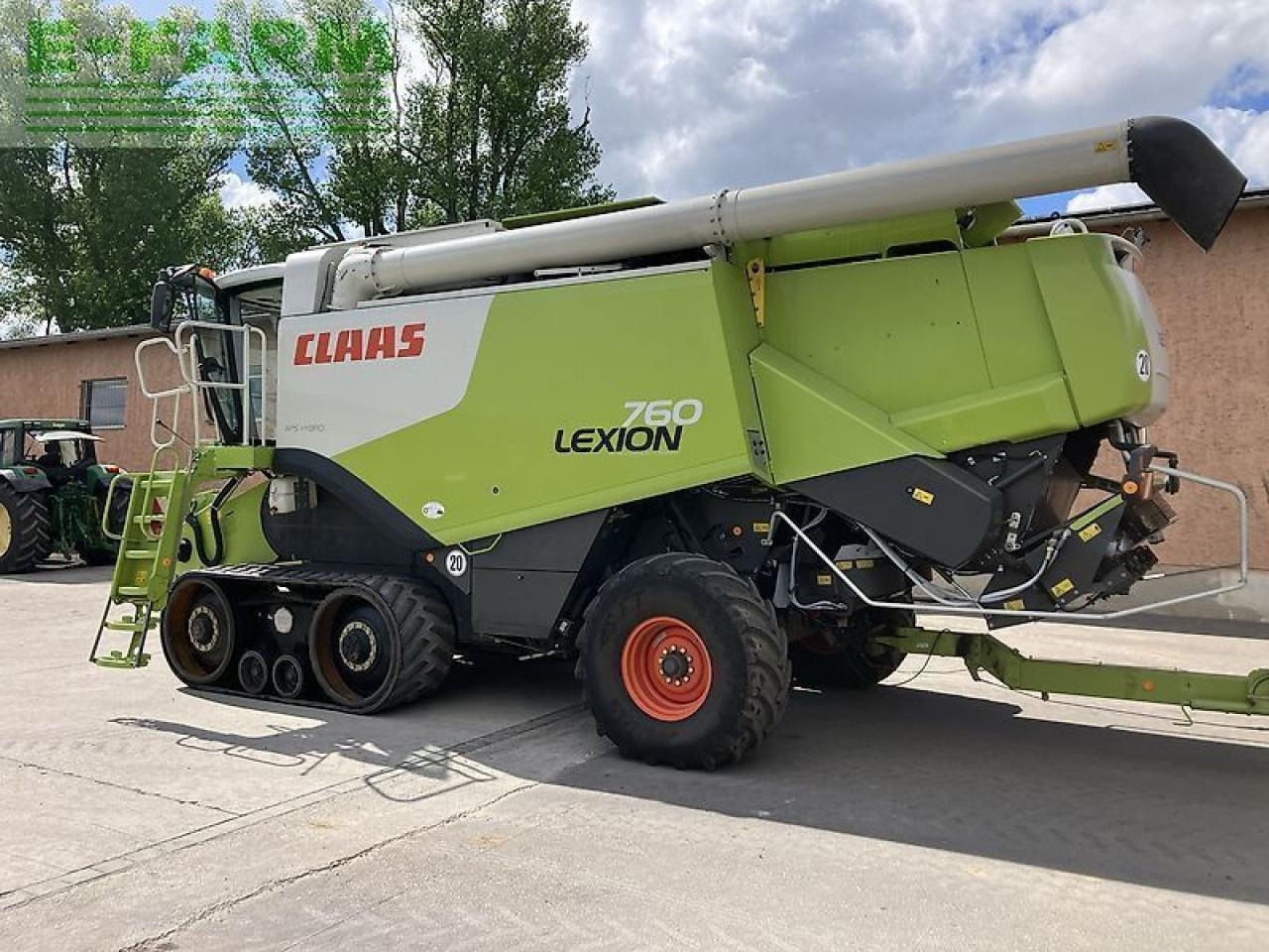 CLAAS lexion 760 tt mit vario 750 - Зърнокомбайн: снимка 2 CLAAS lexion 760 tt mit vario 750 - Зърнокомбайн: снимка 2