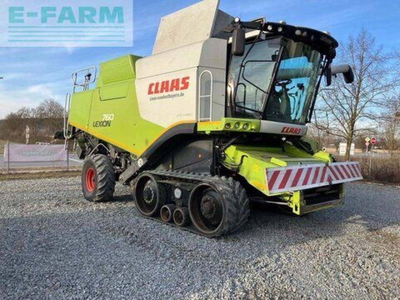 CLAAS lexion 760 tt terra trac - Зърнокомбайн: снимка 1 CLAAS lexion 760 tt terra trac - Зърнокомбайн: снимка 1