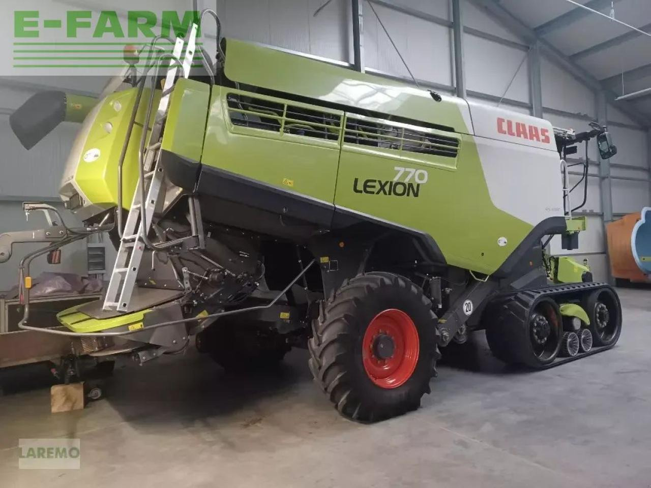 CLAAS lexion 770 tt terratrac + v1050 - Зърнокомбайн: снимка 2 CLAAS lexion 770 tt terratrac + v1050 - Зърнокомбайн: снимка 2