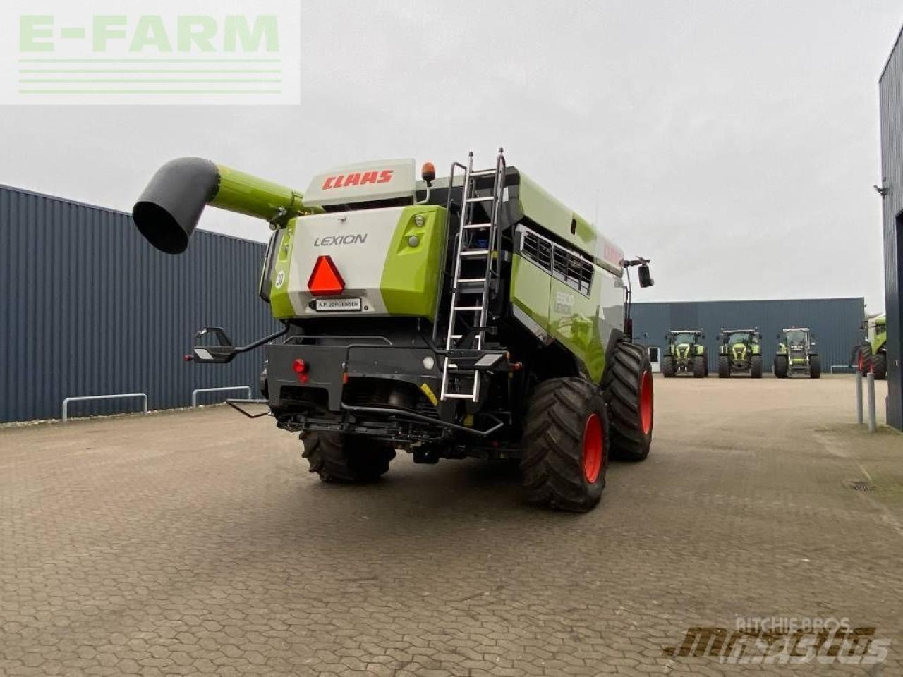 Зърнокомбайн CLAAS lexion 8800 4wd: снимка 8