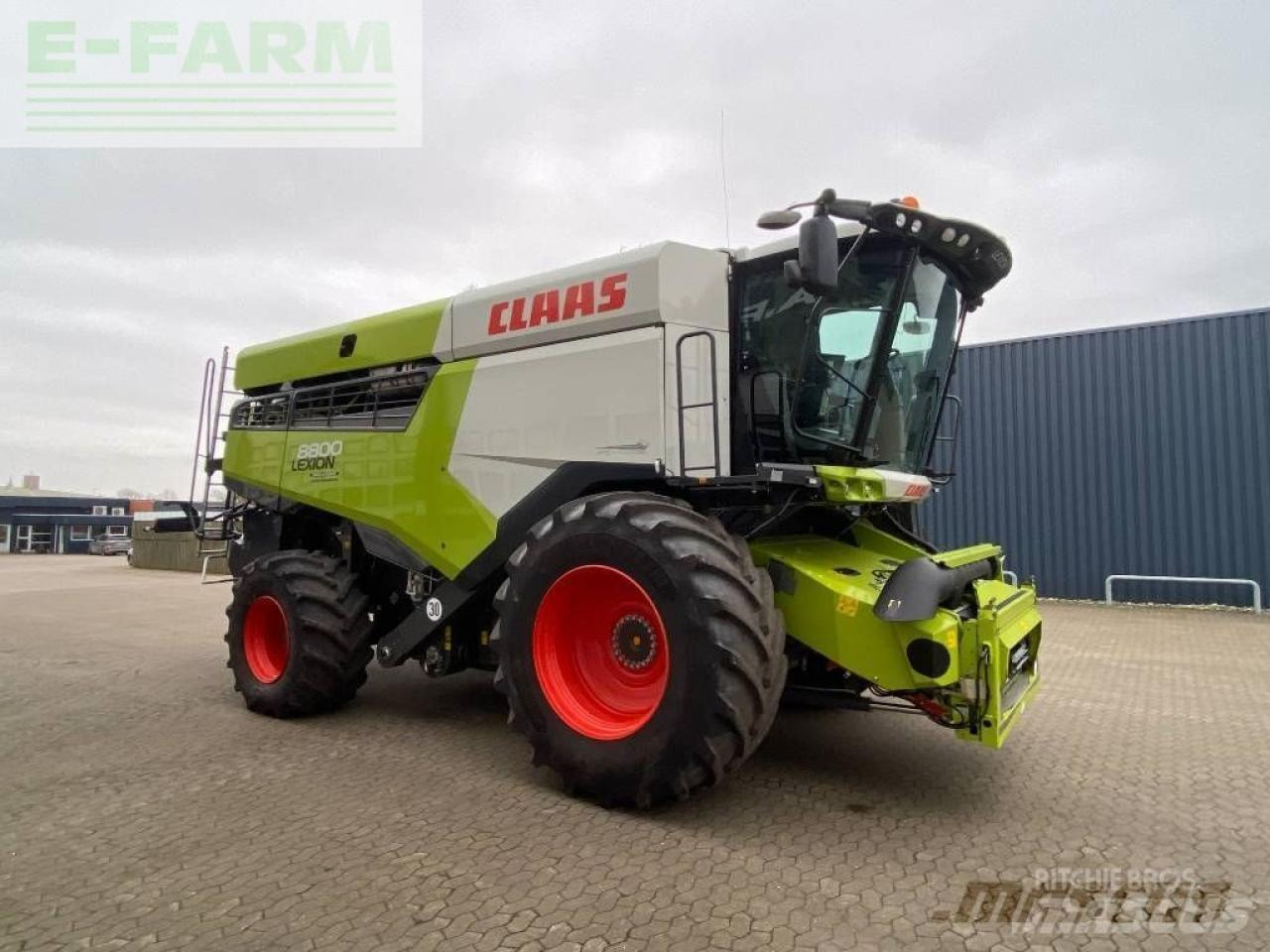 Зърнокомбайн CLAAS lexion 8800 4wd: снимка 12