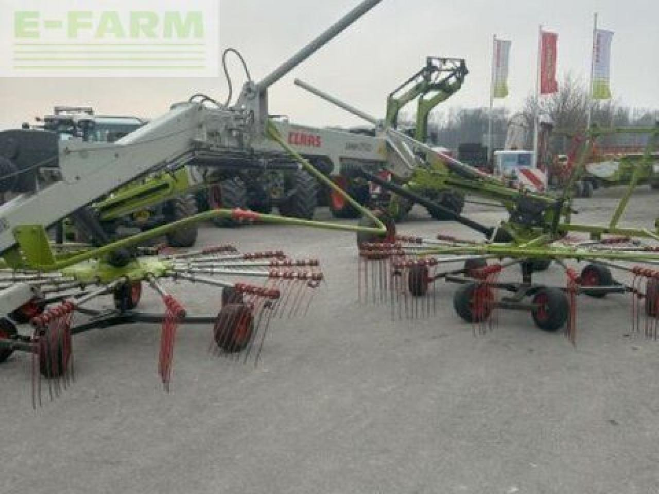 CLAAS liner 1750 - Гребло/ Сенообръщачка: снимка 4 CLAAS liner 1750 - Гребло/ Сенообръщачка: снимка 4