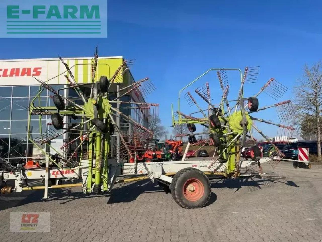 CLAAS liner 3600 - Гребло/ Сенообръщачка: снимка 2 CLAAS liner 3600 - Гребло/ Сенообръщачка: снимка 2