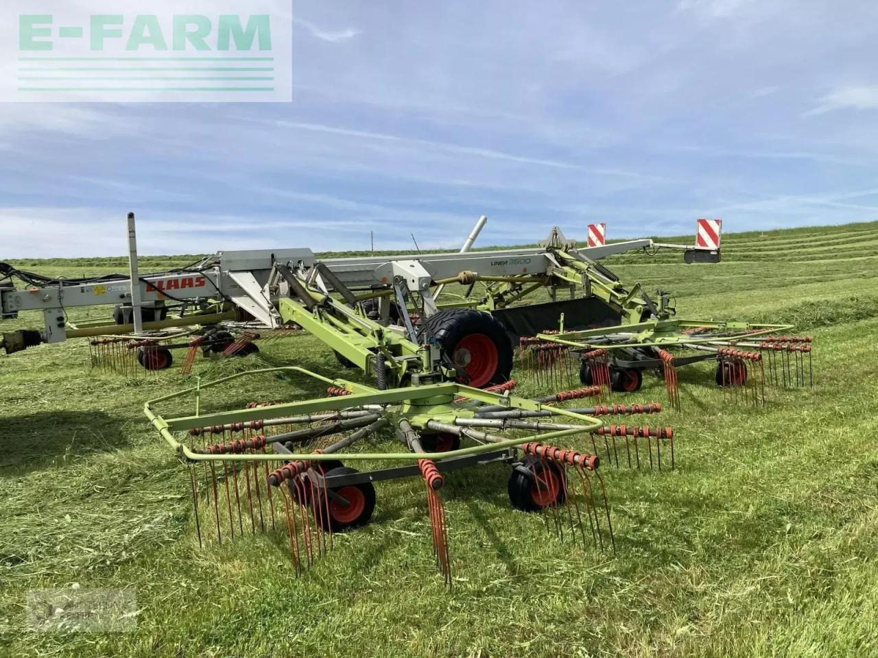 CLAAS liner 3600 comfort - Гребло/ Сенообръщачка: снимка 2 CLAAS liner 3600 comfort - Гребло/ Сенообръщачка: снимка 2