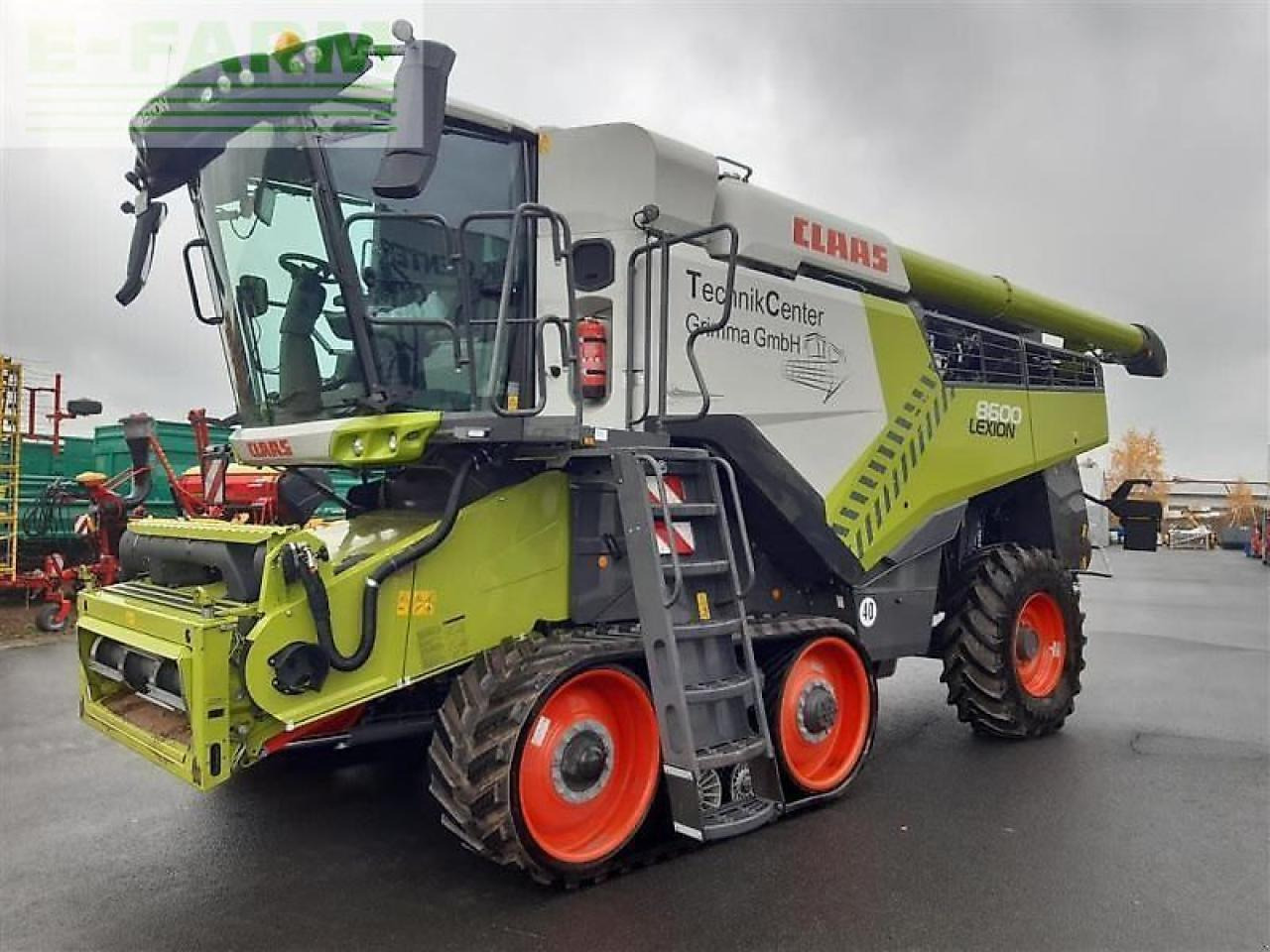 CLAAS mähdr. lexion 8600tt + v1080 - Зърнокомбайн: снимка 2 CLAAS mähdr. lexion 8600tt + v1080 - Зърнокомбайн: снимка 2