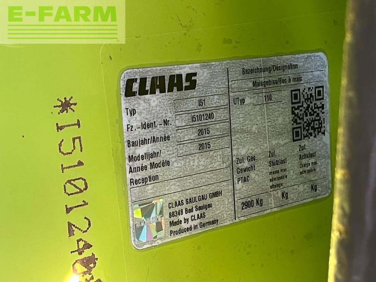 CLAAS orbis 600 - Принадлежност за силажокомбайн: снимка 4 CLAAS orbis 600 - Принадлежност за силажокомбайн: снимка 4