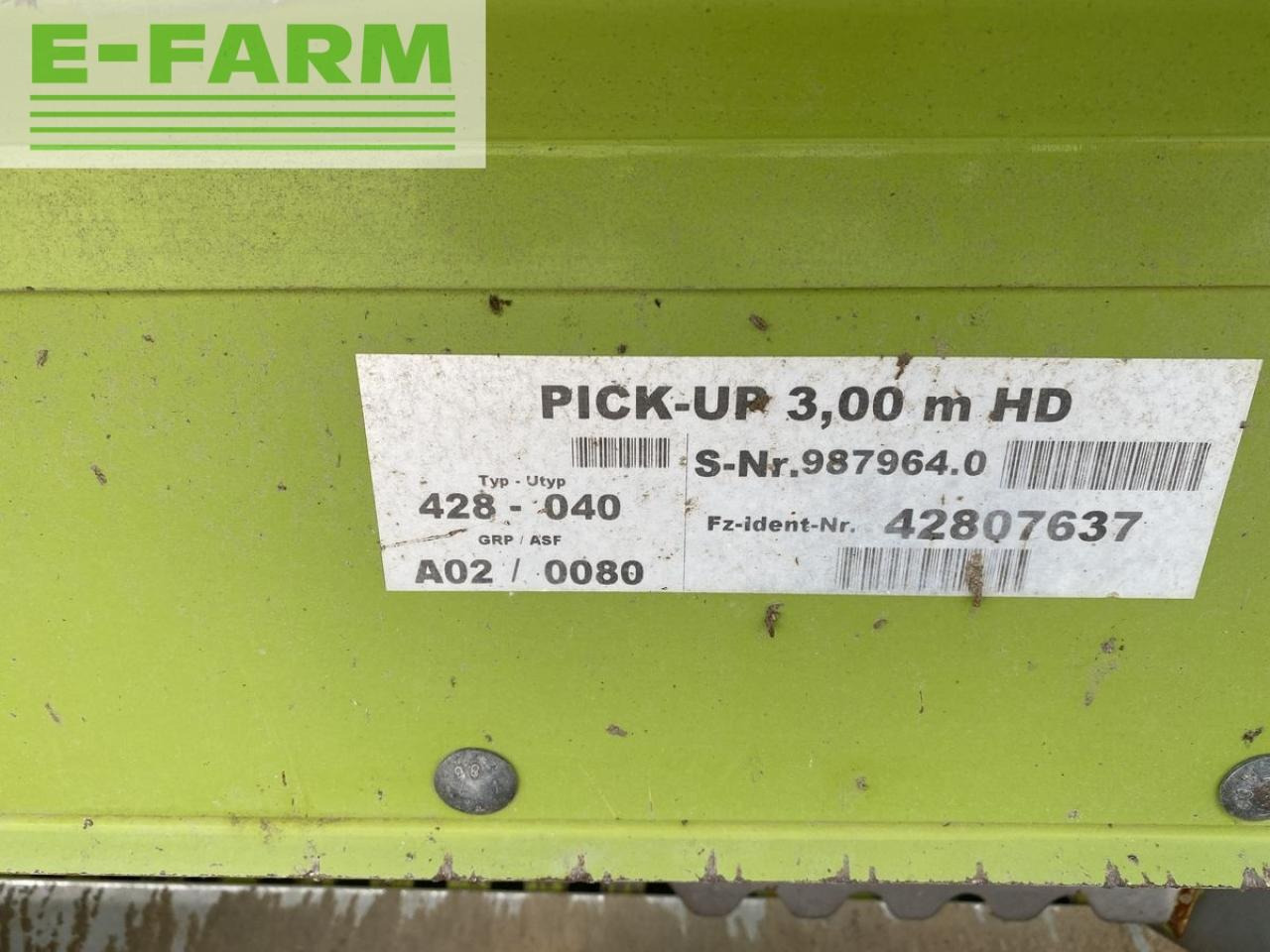 CLAAS pu 300 hd - Принадлежност за силажокомбайн: снимка 5 CLAAS pu 300 hd - Принадлежност за силажокомбайн: снимка 5