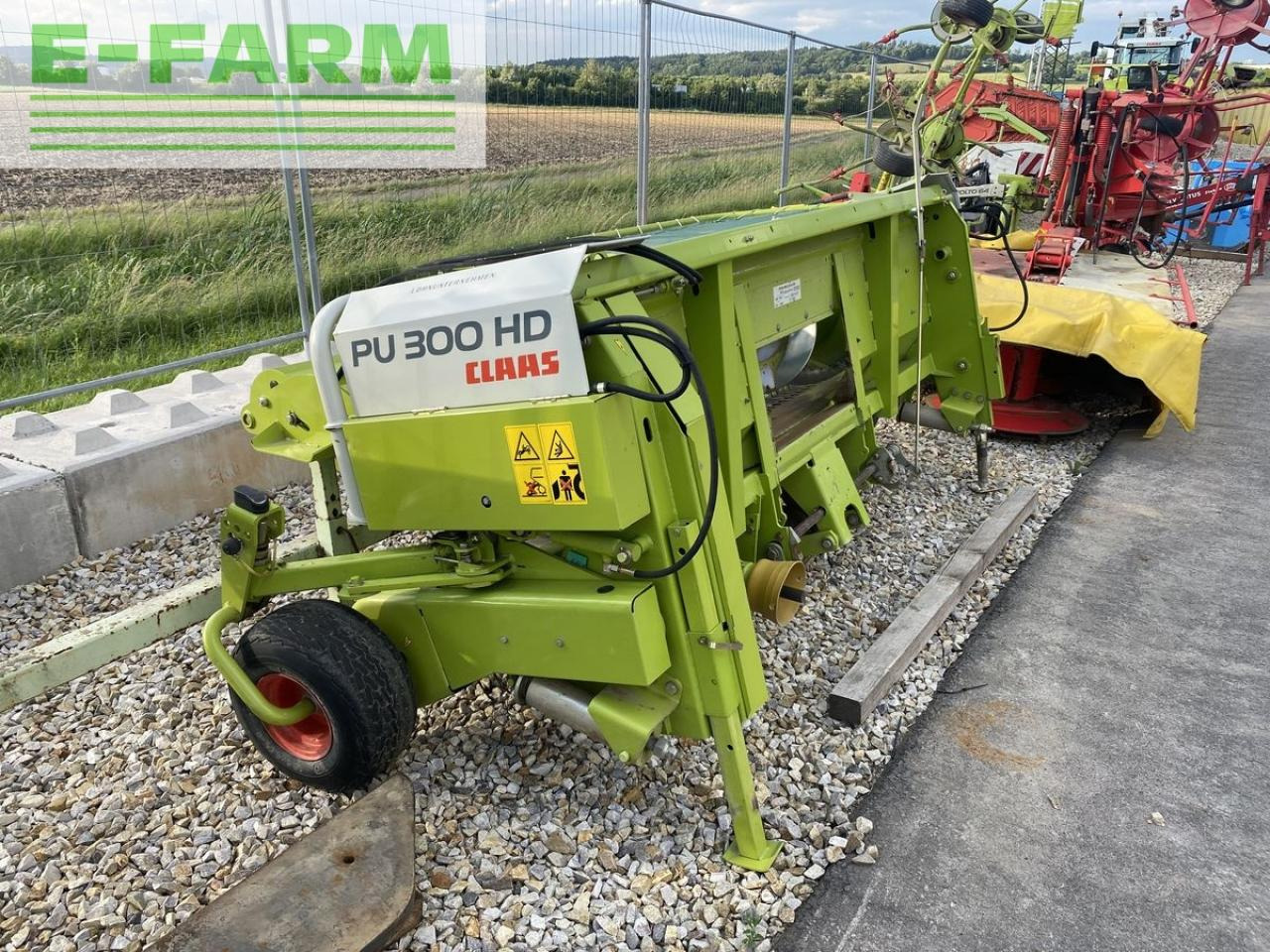 CLAAS pu 300 hd - Принадлежност за силажокомбайн: снимка 1 CLAAS pu 300 hd - Принадлежност за силажокомбайн: снимка 1