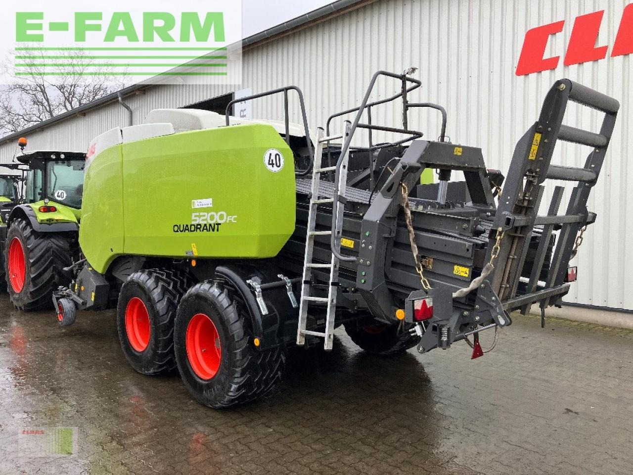 CLAAS quadrant 5200 fc tandem - Сламопреса за квадратни бали: снимка 2 CLAAS quadrant 5200 fc tandem - Сламопреса за квадратни бали: снимка 2