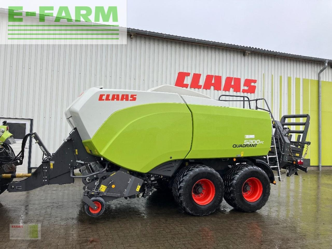 CLAAS quadrant 5200 fc tandem - Сламопреса за квадратни бали: снимка 1 CLAAS quadrant 5200 fc tandem - Сламопреса за квадратни бали: снимка 1