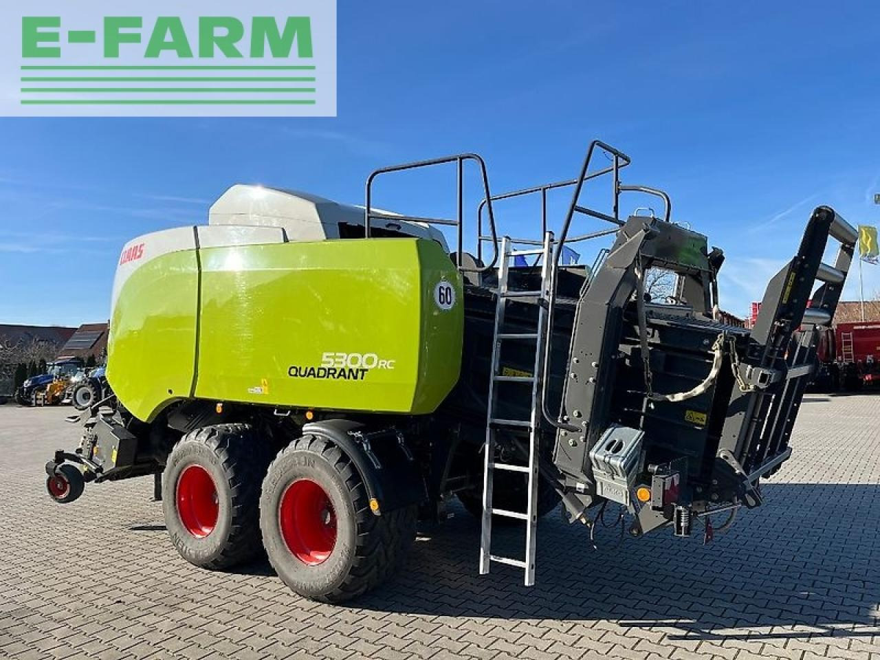 Сламопреса за квадратни бали CLAAS quadrant 5300 rc: снимка 6