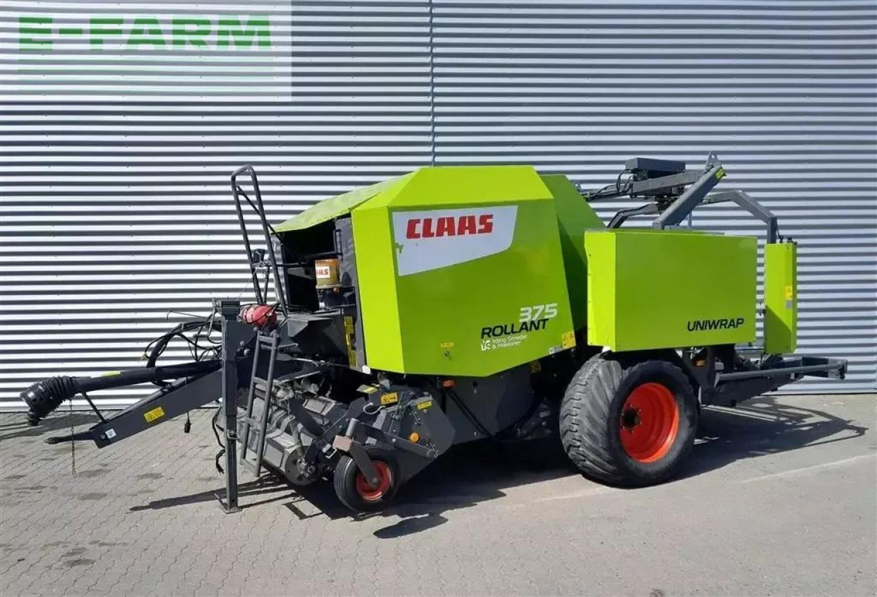 CLAAS rollant 375 - uniwrap - Сламопреса за квадратни бали: снимка 1 CLAAS rollant 375 - uniwrap - Сламопреса за квадратни бали: снимка 1
