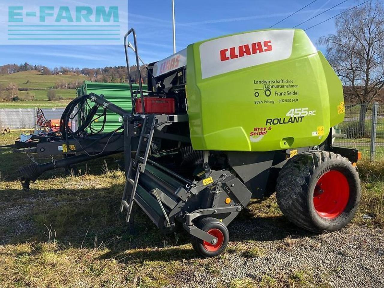 CLAAS rollant 455 rc - Сламопреса за квадратни бали: снимка 2 CLAAS rollant 455 rc - Сламопреса за квадратни бали: снимка 2