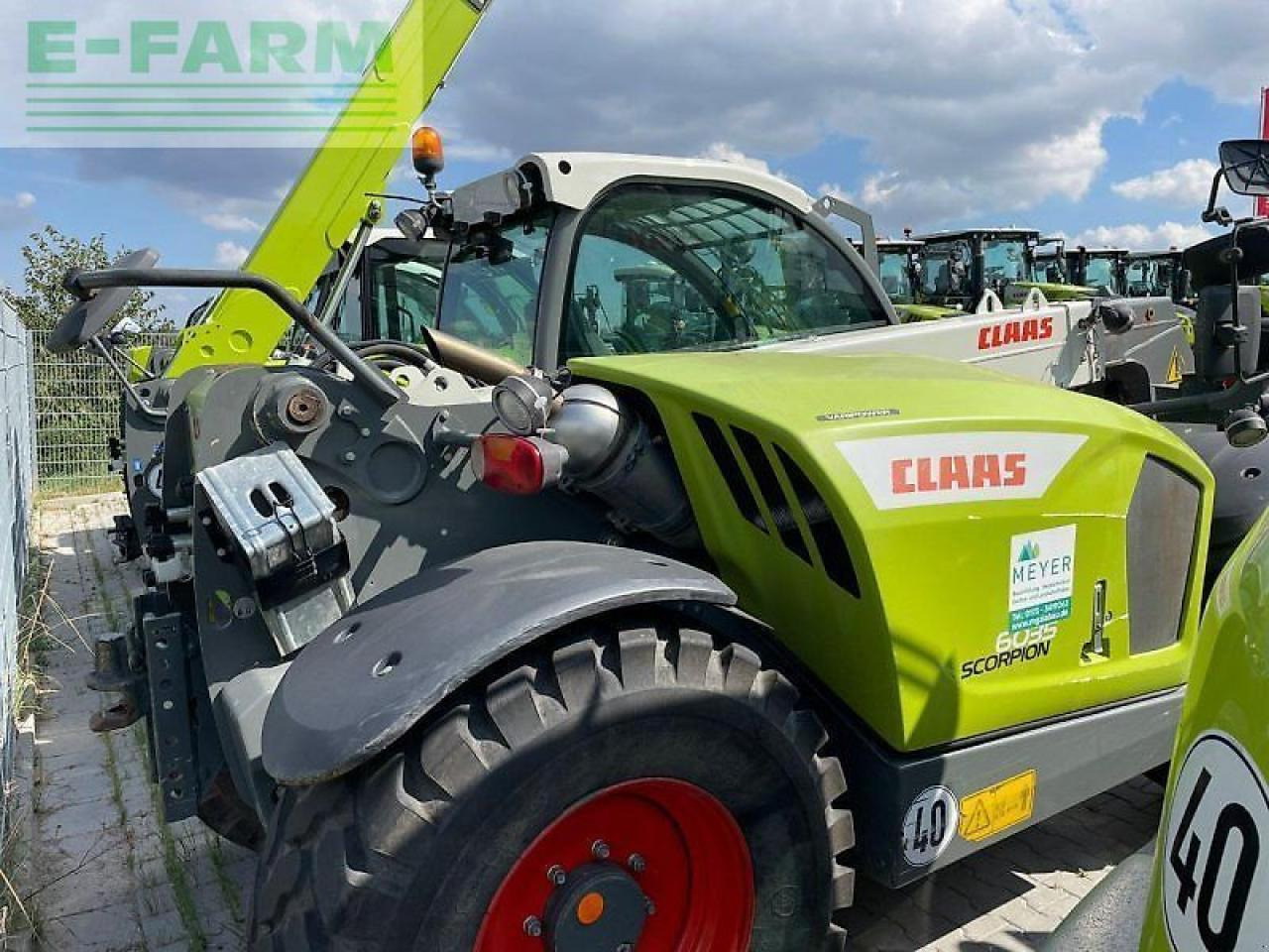 CLAAS scorpion 6035 - Телескопичен товарач: снимка 3 CLAAS scorpion 6035 - Телескопичен товарач: снимка 3