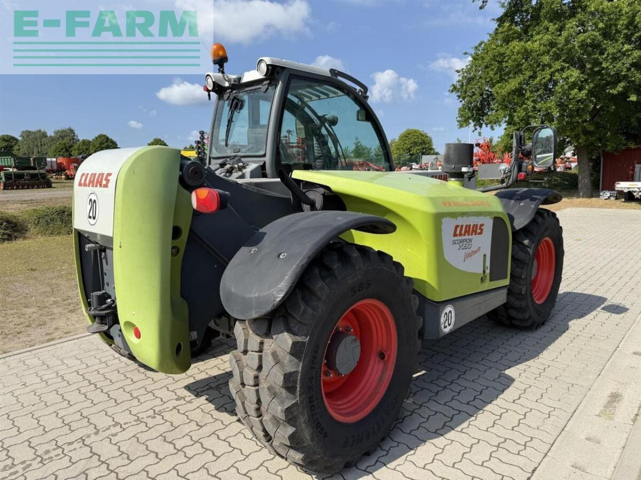 CLAAS scorpion 7030 variopower - Телескопичен товарач: снимка 5 CLAAS scorpion 7030 variopower - Телескопичен товарач: снимка 5