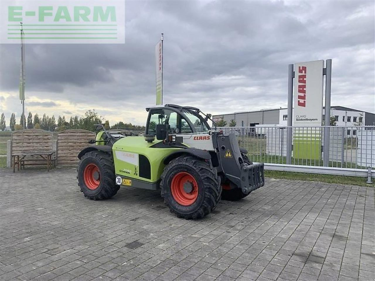 CLAAS scorpion 7040 - Телескопичен товарач: снимка 1 CLAAS scorpion 7040 - Телескопичен товарач: снимка 1