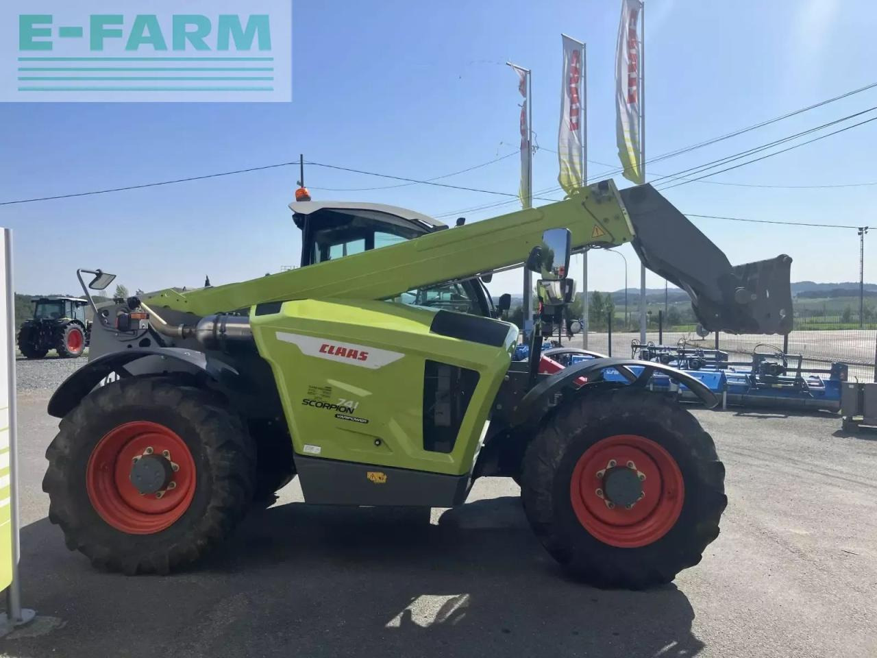CLAAS scorpion 741 - Телескопичен товарач: снимка 3 CLAAS scorpion 741 - Телескопичен товарач: снимка 3