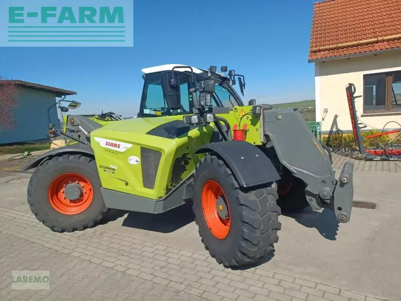 CLAAS scorpion 746 - Телескопичен товарач: снимка 1 CLAAS scorpion 746 - Телескопичен товарач: снимка 1