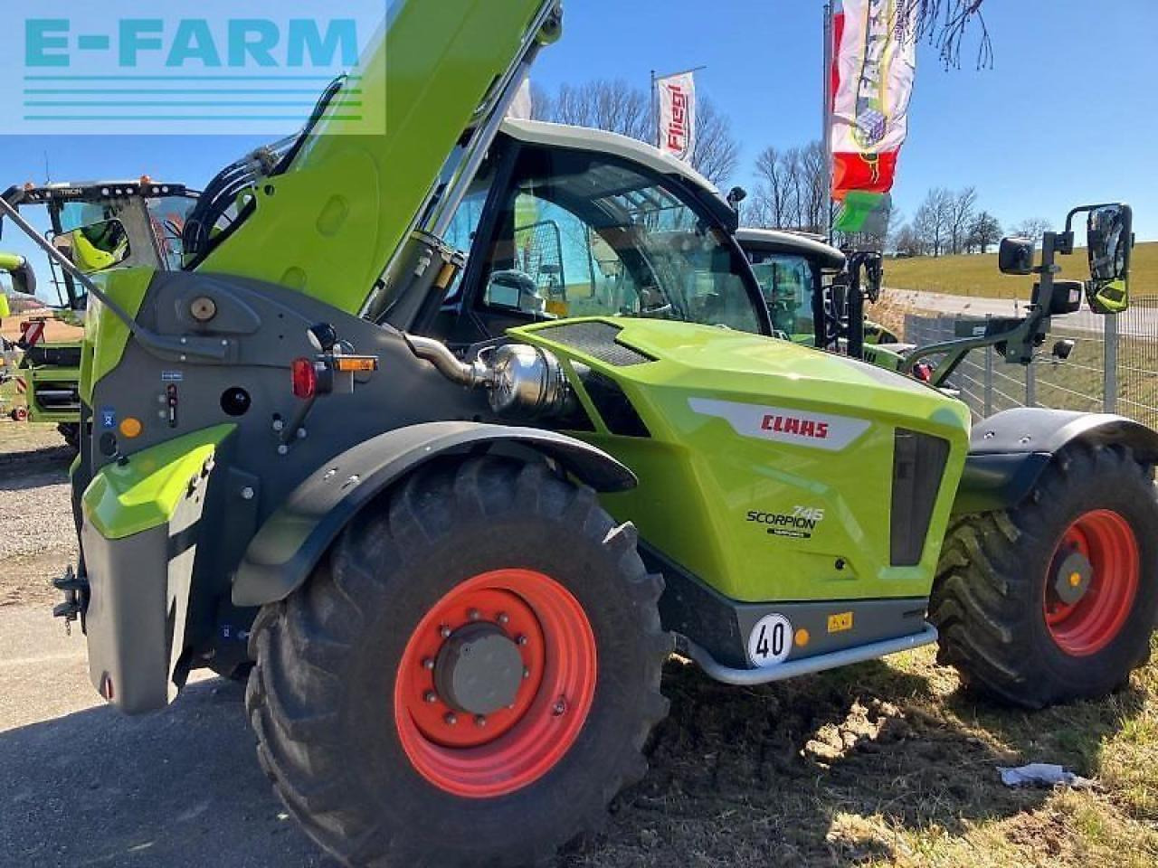 CLAAS scorpion 746 - Телескопичен товарач: снимка 3 CLAAS scorpion 746 - Телескопичен товарач: снимка 3