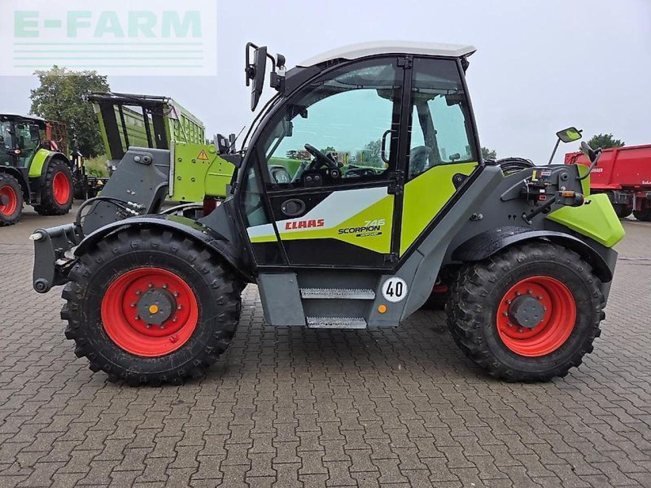 CLAAS scorpion 746 - Телескопичен товарач: снимка 1 CLAAS scorpion 746 - Телескопичен товарач: снимка 1