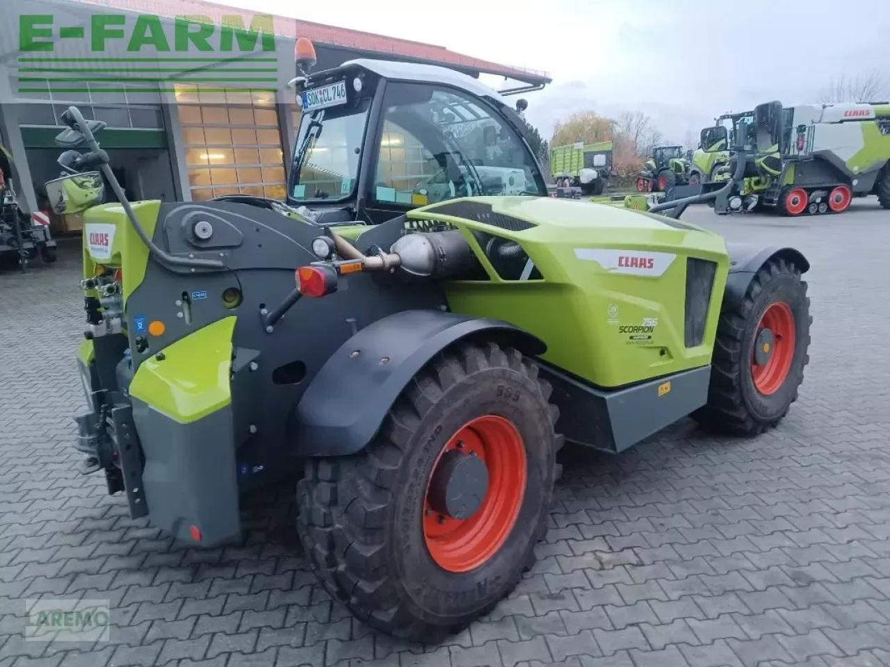 CLAAS scorpion 756 varipower plus - Телескопичен товарач: снимка 4 CLAAS scorpion 756 varipower plus - Телескопичен товарач: снимка 4