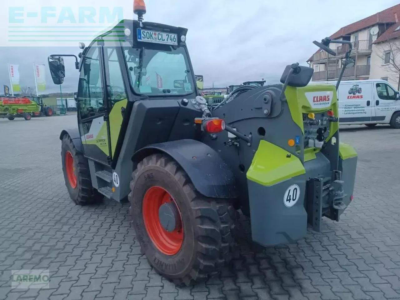 CLAAS scorpion 756 varipower plus - Телескопичен товарач: снимка 2 CLAAS scorpion 756 varipower plus - Телескопичен товарач: снимка 2