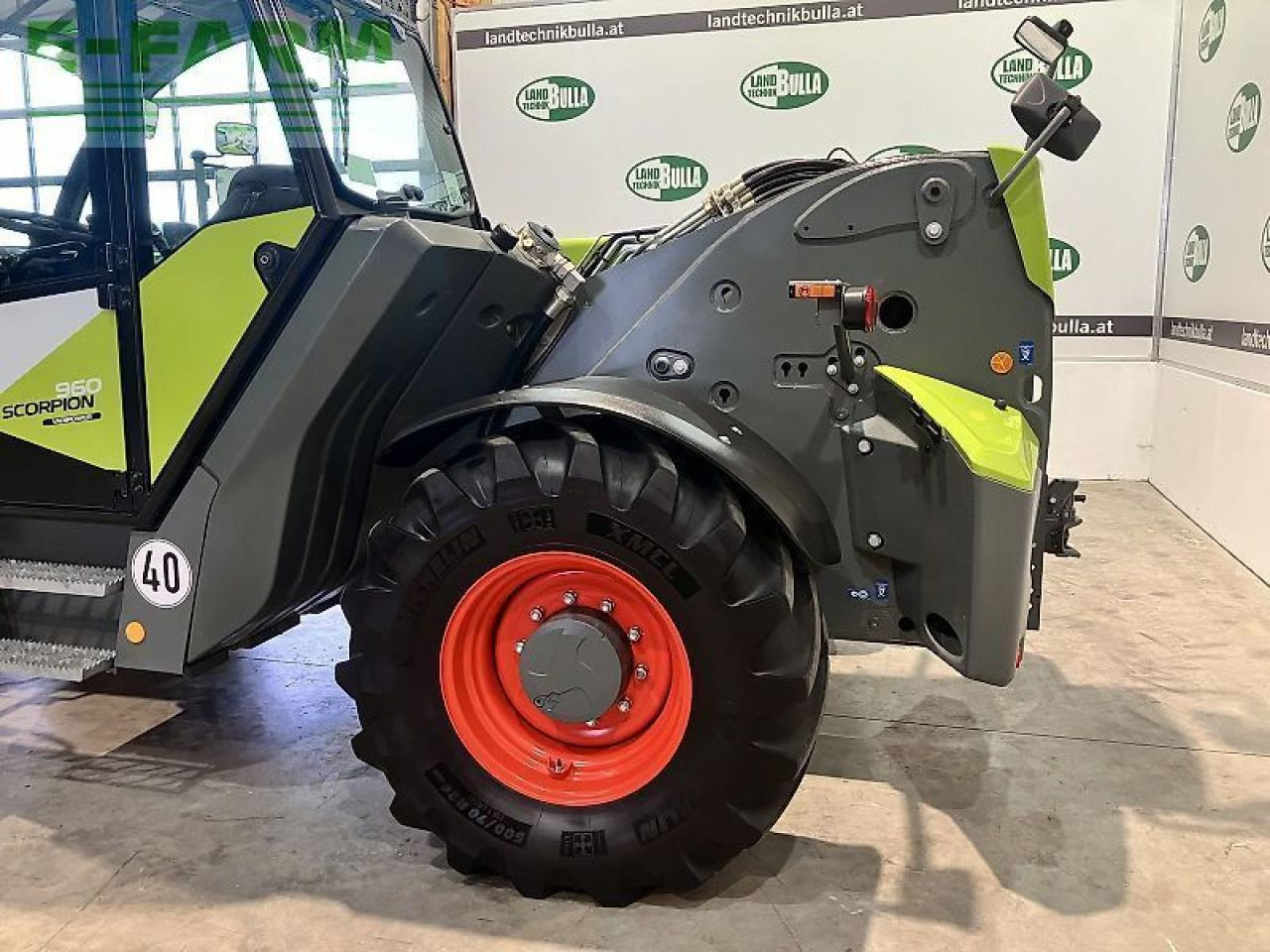 Телескопичен товарач CLAAS scorpion 960 vari power plus: снимка 16