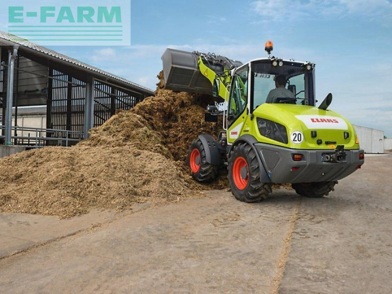 CLAAS torion 535 - Мини багер: снимка 2 CLAAS torion 535 - Мини багер: снимка 2