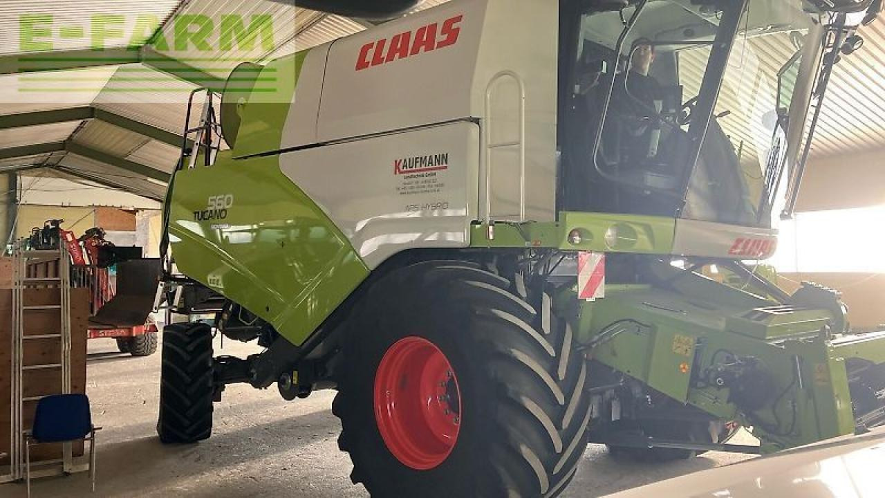 CLAAS tucano 560 montana - Зърнокомбайн: снимка 4 CLAAS tucano 560 montana - Зърнокомбайн: снимка 4