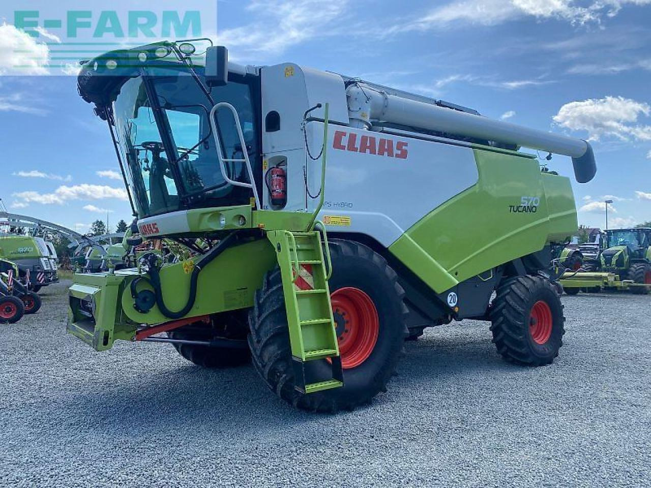 CLAAS tucano 570 - Зърнокомбайн: снимка 5 CLAAS tucano 570 - Зърнокомбайн: снимка 5