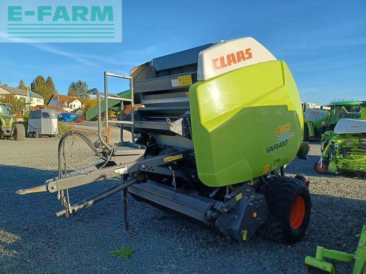 CLAAS variant 365 rc - Сламопреса за квадратни бали: снимка 1 CLAAS variant 365 rc - Сламопреса за квадратни бали: снимка 1