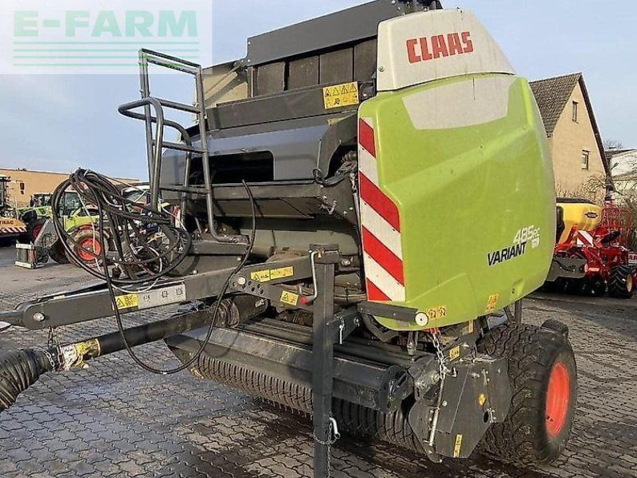 CLAAS variant 485 rc pro - Сламопреса за квадратни бали: снимка 1 CLAAS variant 485 rc pro - Сламопреса за квадратни бали: снимка 1