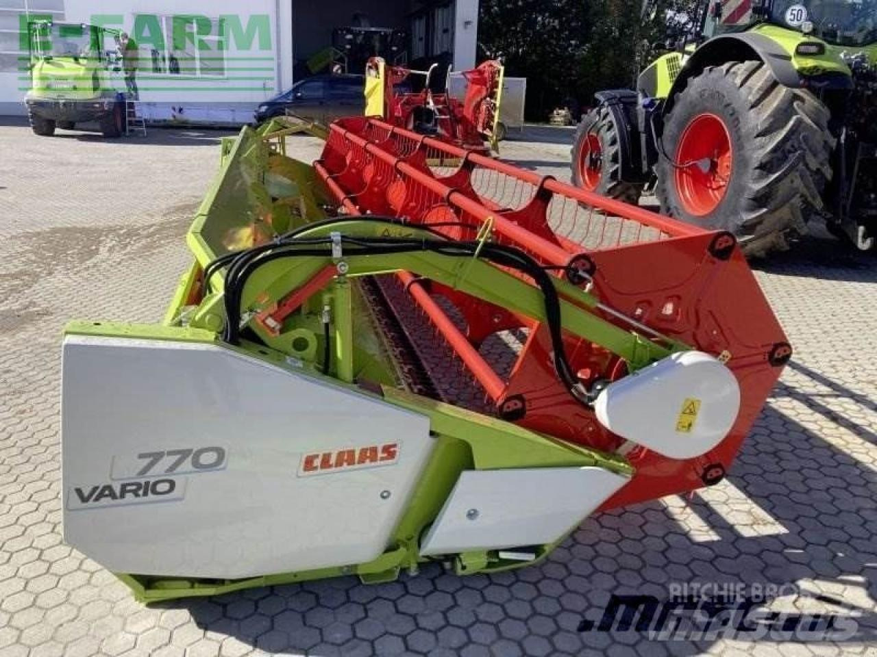 CLAAS vario 770 + transportwagen neu - Принадлежност за силажокомбайн: снимка 1 CLAAS vario 770 + transportwagen neu - Принадлежност за силажокомбайн: снимка 1