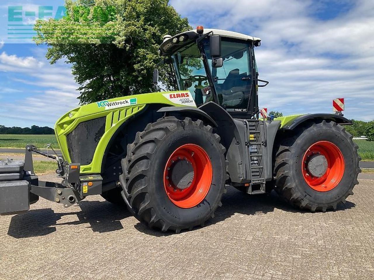 CLAAS xerion 4000 t vc - Трактор: снимка 1 CLAAS xerion 4000 t vc - Трактор: снимка 1